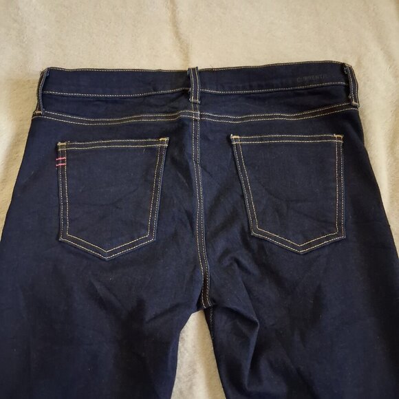 Current/Elliot x Hatch Size 27 The Maternity Stiletto Serenity Dark Wash Jeans - Picture 9 of 14